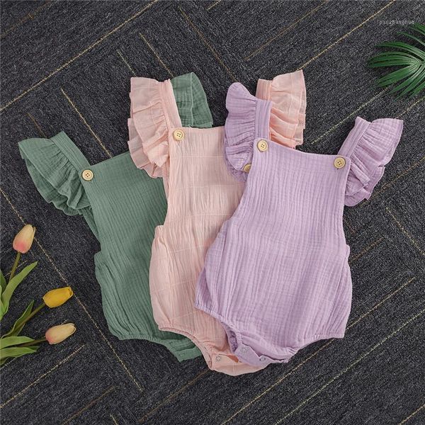 jumpsuits girls 0-18m born baby ruffles sleeveless cotton linen romper infant sunsuit summer clothes outfits1, Blue
jumpsuits girls 0-18m born baby ruffles sleeveless cotton linen romper infant sunsuit summer clothes outfits1, Blue
