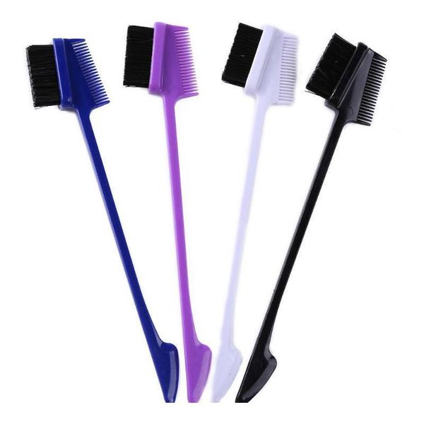 1pc double sided hair edge comb women men beauty hair styling brush salon hairdressing tools temples hair bru bbyhmw, Silver
1pc double sided hair edge comb women men beauty hair styling brush salon hairdressing tools temples hair bru bbyhmw, Silver