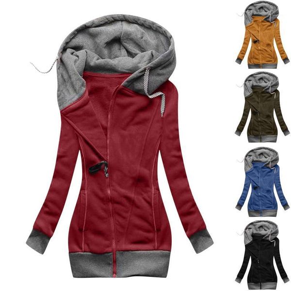 women's jackets women's stitching drawstring hooded slim fashion jacket coat outwear for women 20211, Black;brown
women's jackets women's stitching drawstring hooded slim fashion jacket coat outwear for women 20211, Black;brown