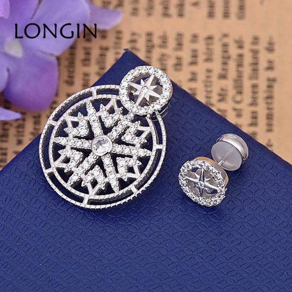 hoop & huggie europe and the united states silver color snowflake zircon earrings luxury asymmetric fashion wild personality ladies, Golden;silver
hoop & huggie europe and the united states silver color snowflake zircon earrings luxury asymmetric fashion wild personality ladies, Golden;silver