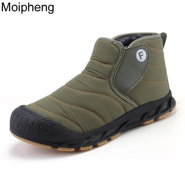 boots moipheng ankle for women quality microfiber round toe winter snow warm plush combat men plus size botas mujer, Black
boots moipheng ankle for women quality microfiber round toe winter snow warm plush combat men plus size botas mujer, Black