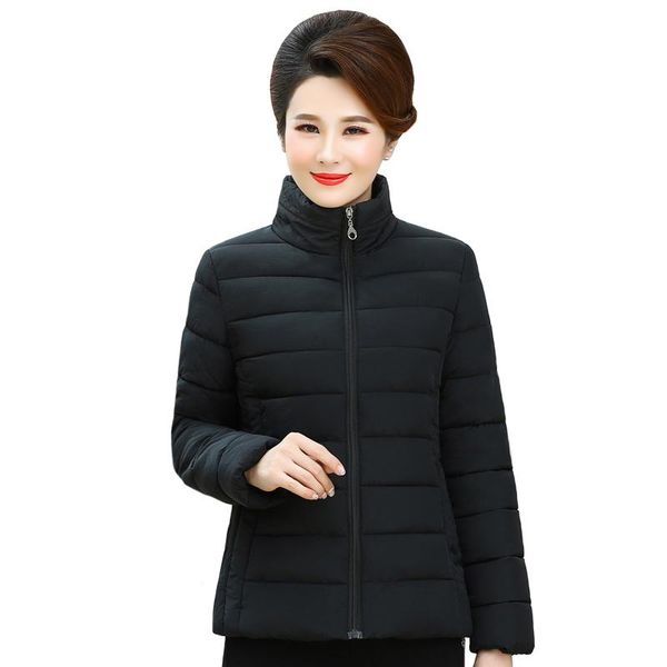 women's down & parkas 2021 winter jackets women plus size coat elegant stand collar solid thick clothes outerwear, Black
women's down & parkas 2021 winter jackets women plus size coat elegant stand collar solid thick clothes outerwear, Black