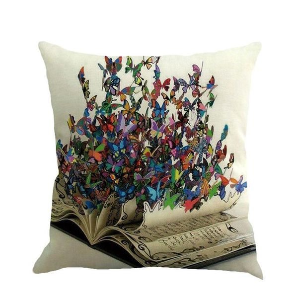 butterfly painting linen cushion cover throw waist pillow case sofa car waist 45x45cm llama party home decor cartoon de bbyoon 
butterfly painting linen cushion cover throw waist pillow case sofa car waist 45x45cm llama party home decor cartoon de bbyoon