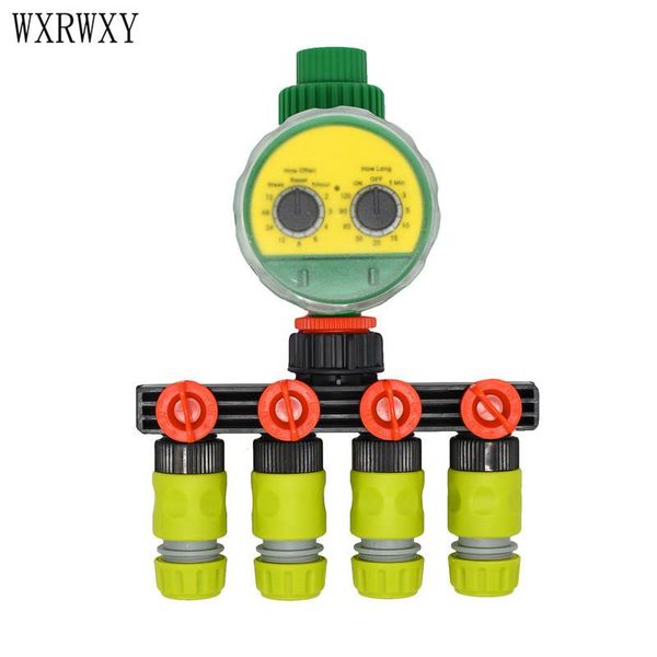 wxrwxy garden irrigation controller 4 way tap 1/2" hose faucet 4 way splitter timer for watering 16mm shunt four outlets 1set
wxrwxy garden irrigation controller 4 way tap 1/2" hose faucet 4 way splitter timer for watering 16mm shunt four outlets 1set