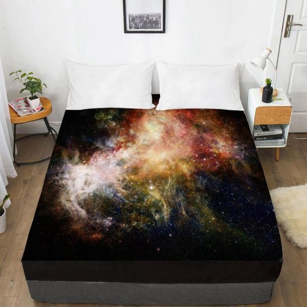 sheets & sets 3d bed sheet with elastic fitted double mattress cover 135/150/180/200/160x200 bedding galaxy black
sheets & sets 3d bed sheet with elastic fitted double mattress cover 135/150/180/200/160x200 bedding galaxy black
