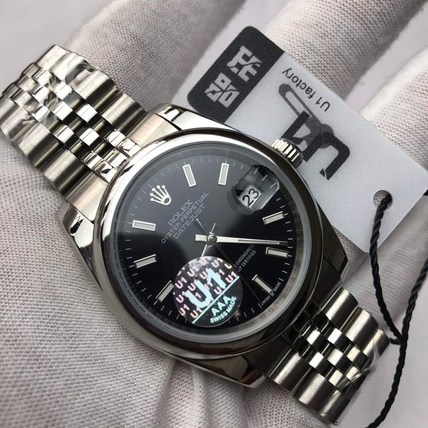 wholesale luxury black dial automatic silver glide smooth second hand watch luminous mechanical watches datejust, Slivery;brown
wholesale luxury black dial automatic silver glide smooth second hand watch luminous mechanical watches datejust, Slivery;brown