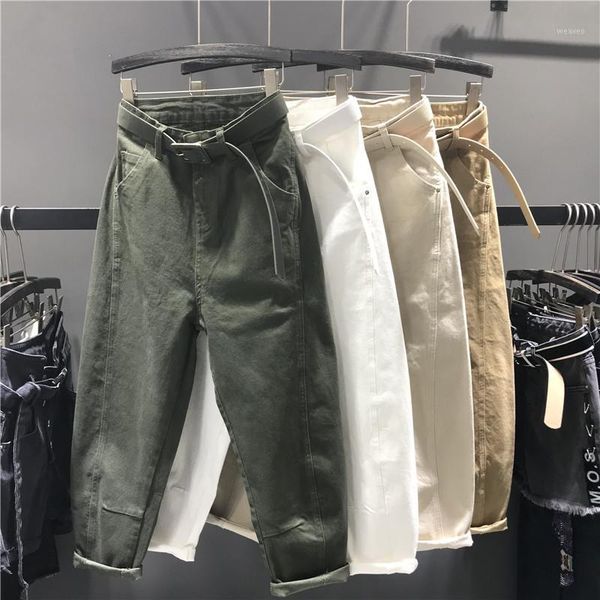 boyfriend jeans for women full length harem pants cotton light zipper fly button sashes pockets loose mid waist1, Blue
boyfriend jeans for women full length harem pants cotton light zipper fly button sashes pockets loose mid waist1, Blue