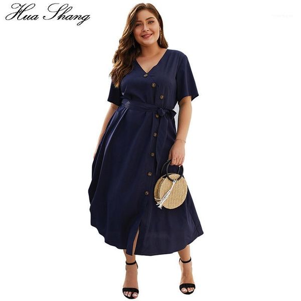 women summer v neck short sleeve plus size dress elegant buttons split maxi long dress casual evening party elegant femme1, Black;gray
women summer v neck short sleeve plus size dress elegant buttons split maxi long dress casual evening party elegant femme1, Black;gray