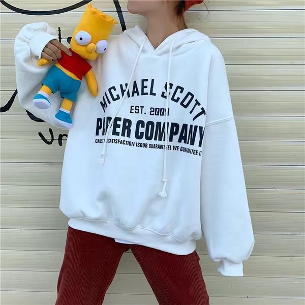 2021 new fall fashion long sleeved from female shirt loose cotton sweaty hoodies letter hood print o191, Black
2021 new fall fashion long sleeved from female shirt loose cotton sweaty hoodies letter hood print o191, Black