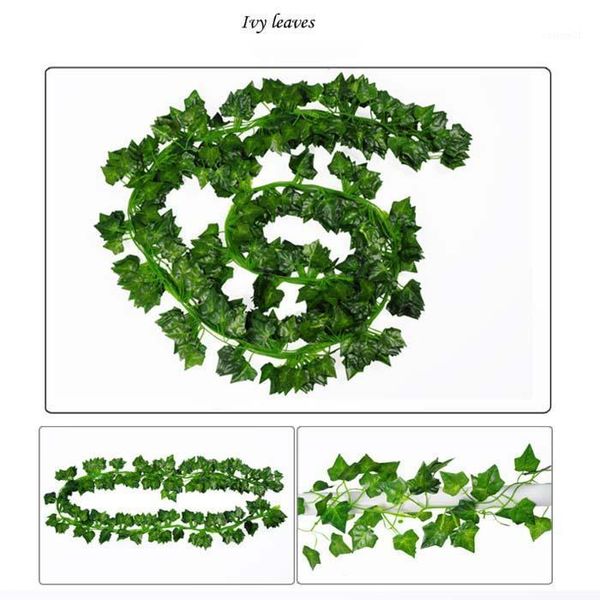 2meter artificial grape/ivy/parthenocissus foliage green leaves vines fake plants for birthday party home bar decor craft diy1
2meter artificial grape/ivy/parthenocissus foliage green leaves vines fake plants for birthday party home bar decor craft diy1