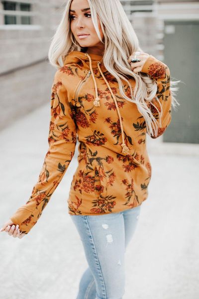 hooded floral womens designer hoodies casual long sleeve slim sell women all match women clothing, Black
hooded floral womens designer hoodies casual long sleeve slim sell women all match women clothing, Black