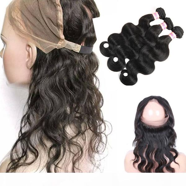 360 lace closure straight human hair body wave peruvian virgin hair bundles 360 lace frontal with bundles 360 closure with bundles, Black;brown
360 lace closure straight human hair body wave peruvian virgin hair bundles 360 lace frontal with bundles 360 closure with bundles, Black;brown