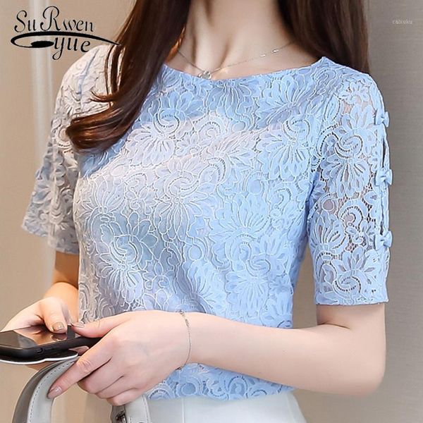 fashion lace women blouses shirt summer short sleeve women hollow lace blouse shirt female blusas femininas 0361 401, White
fashion lace women blouses shirt summer short sleeve women hollow lace blouse shirt female blusas femininas 0361 401, White