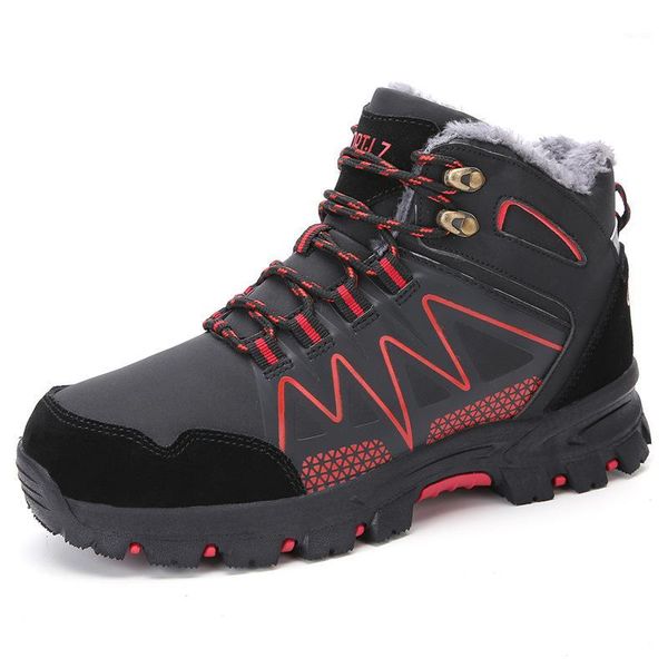 boots autumn and winter non-slip wear-resistant hiking shoes velvet cotton high-hiking1, Black
boots autumn and winter non-slip wear-resistant hiking shoes velvet cotton high-hiking1, Black