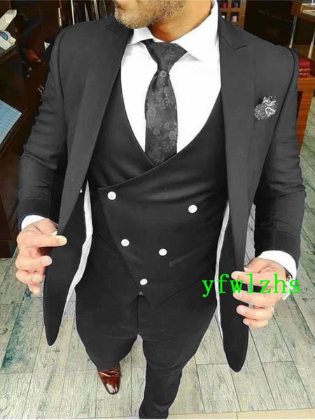 custom-made one button groomsmen peak lapel groom tuxedos men suits wedding/prom/dinner man blazer(jacket+pants+tie+vest) w587, Black;gray
custom-made one button groomsmen peak lapel groom tuxedos men suits wedding/prom/dinner man blazer(jacket+pants+tie+vest) w587, Black;gray