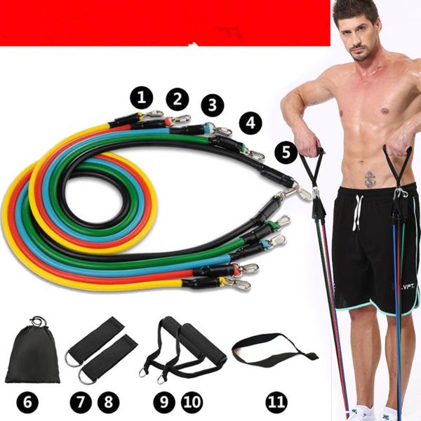 resistance bands rally device 11-piece set of multifunctional tpe ope, one-word pull belt muscle training fitness equipment
resistance bands rally device 11-piece set of multifunctional tpe ope, one-word pull belt muscle training fitness equipment