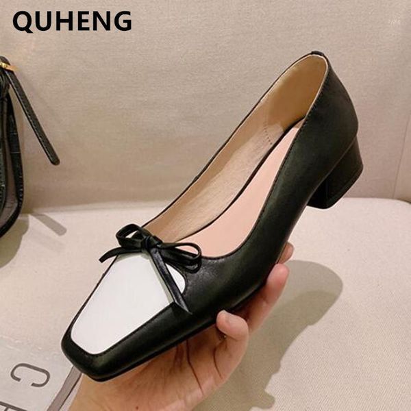 dress shoes summer women's comfort square head heel shallow female single ladies retro bow-knot colorblock leather1, Black
dress shoes summer women's comfort square head heel shallow female single ladies retro bow-knot colorblock leather1, Black