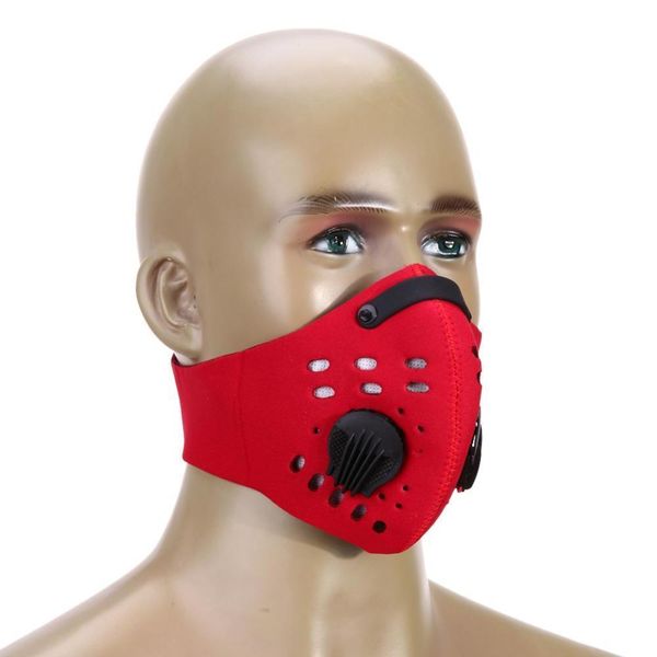 two anti-pollution activated filter carbon pm2.5 exhale valves dustproof mouth outdoor cycling running sport face mask new year
two anti-pollution activated filter carbon pm2.5 exhale valves dustproof mouth outdoor cycling running sport face mask new year