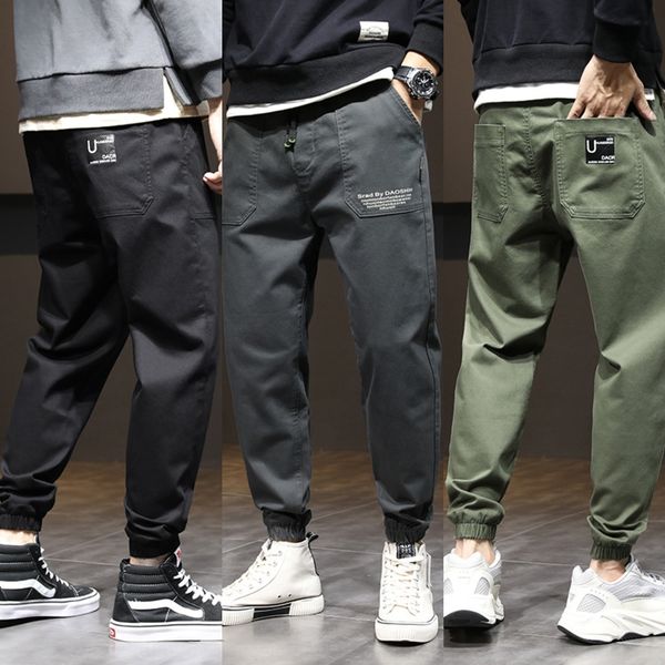 elastic waist men's loose large and small leg early autumn thin korean style letter harlan casual pants casual pantsbinding halun pants, Blue
elastic waist men's loose large and small leg early autumn thin korean style letter harlan casual pants casual pantsbinding halun pants, Blue