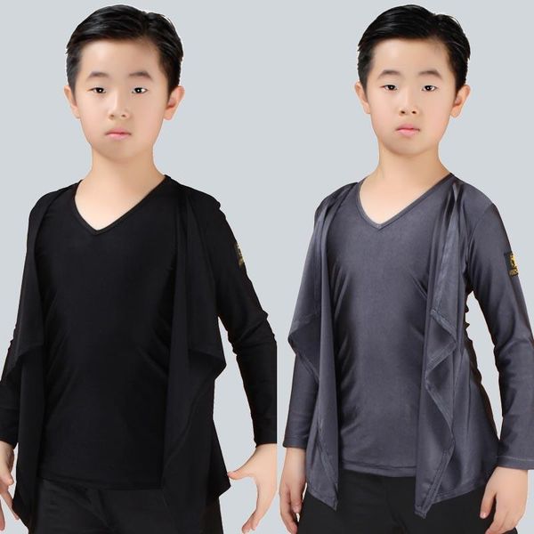 stage wear latin dance kids short sleeve boys dancing shirts salsa tango cha competition performance dancewear clothes dn3129, Black;red
stage wear latin dance kids short sleeve boys dancing shirts salsa tango cha competition performance dancewear clothes dn3129, Black;red