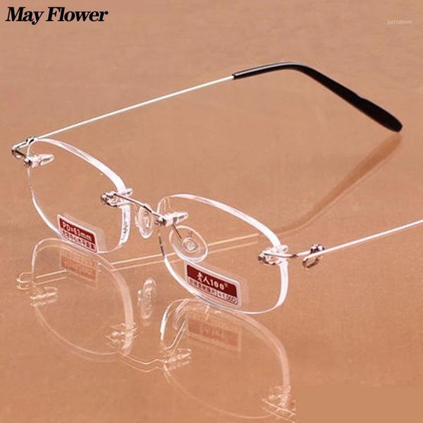 may flower square rimelss reading glasses flexible presbyopic eyewear with case resin clear lens eye wear for men&women+3+3.5+41, White;black
may flower square rimelss reading glasses flexible presbyopic eyewear with case resin clear lens eye wear for men&women+3+3.5+41, White;black