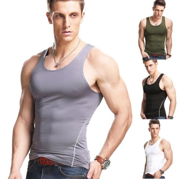 men fitness muscle solid casual sleeveless bodybuilding tight-drying sport vest sweat absorbent breathable quick-drying, Black;blue
men fitness muscle solid casual sleeveless bodybuilding tight-drying sport vest sweat absorbent breathable quick-drying, Black;blue