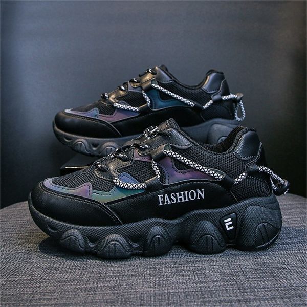 women fashion platform sneakers tenis female chunky casual shoes 2020 autumn designers white black vulcanized shoes woman, Black;white
women fashion platform sneakers tenis female chunky casual shoes 2020 autumn designers white black vulcanized shoes woman, Black;white