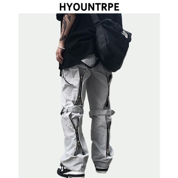fashion back zipper loose elastic waist cargo pants new streetwear drawstring pants trousers mens harajuku casual pant 201218, Black
fashion back zipper loose elastic waist cargo pants new streetwear drawstring pants trousers mens harajuku casual pant 201218, Black