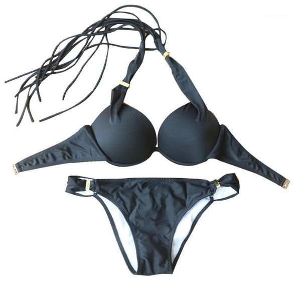 women's swimwear 2021 bikinis women swimsuit push up halter mini micro bikini brazilian bandeau string bathing suit swim black1, White;black
women's swimwear 2021 bikinis women swimsuit push up halter mini micro bikini brazilian bandeau string bathing suit swim black1, White;black