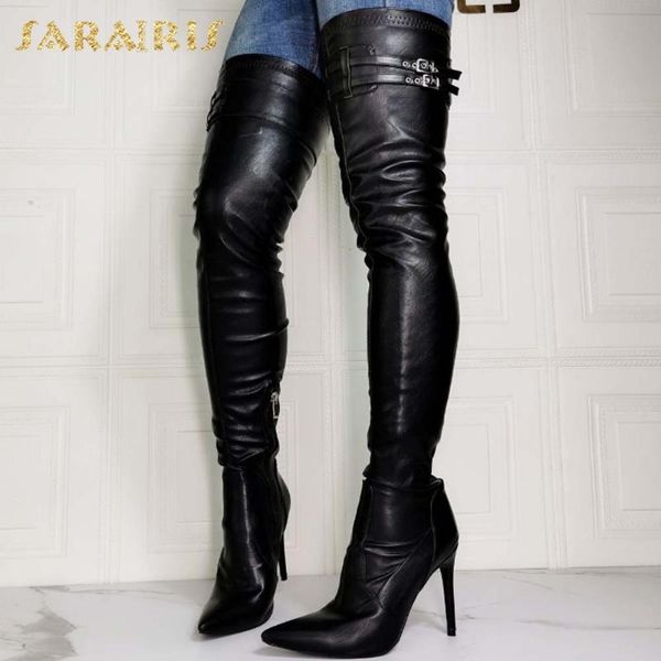 sarairis 2021 ins mature trendy shoes ladies boots zip up thin high heels thigh-high boots women, Black
sarairis 2021 ins mature trendy shoes ladies boots zip up thin high heels thigh-high boots women, Black
