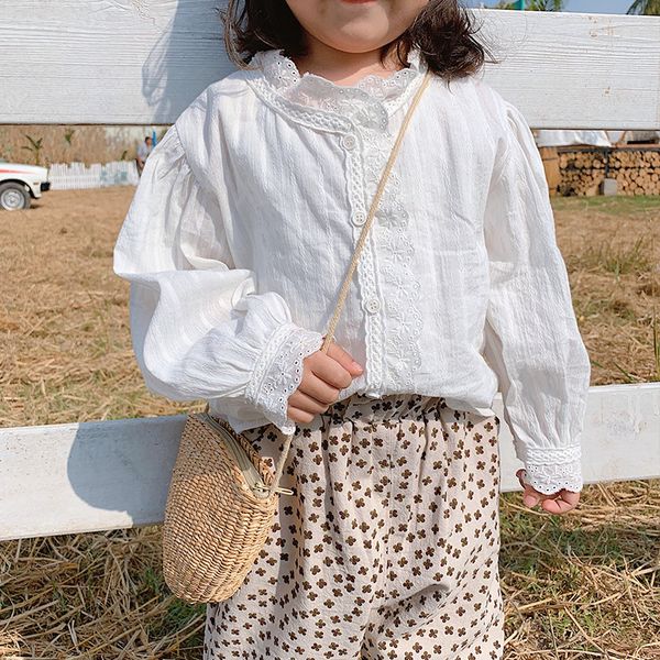 grils fashion lace long sleeve shirts spring baby girl all-match cotton casual shirt clothes 1-6y y200704, White;black
grils fashion lace long sleeve shirts spring baby girl all-match cotton casual shirt clothes 1-6y y200704, White;black