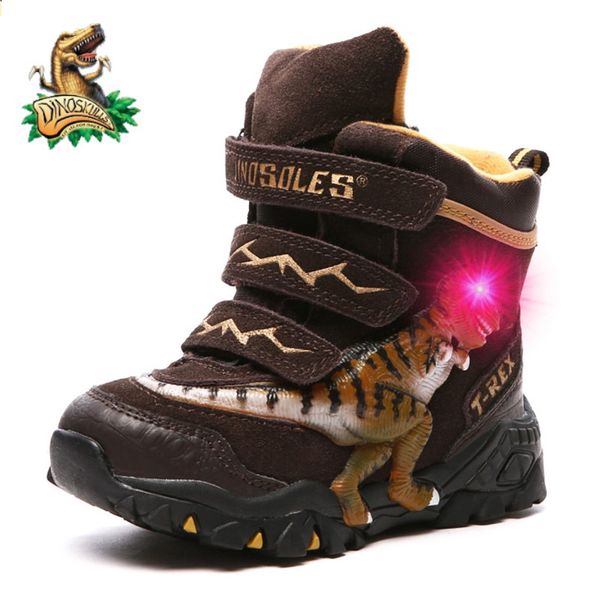 dinoskulls boys winter boots shoes genuine leather t-rex led glowing kids 2-8t warm plush fleece children snow boots shoes y201028, Black;grey
dinoskulls boys winter boots shoes genuine leather t-rex led glowing kids 2-8t warm plush fleece children snow boots shoes y201028, Black;grey