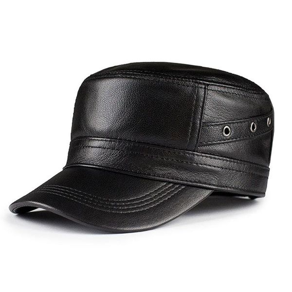 wide brim hats fashion real leather caps sailor women men black brown flat captain cap travel cadet hat, Blue;gray
wide brim hats fashion real leather caps sailor women men black brown flat captain cap travel cadet hat, Blue;gray