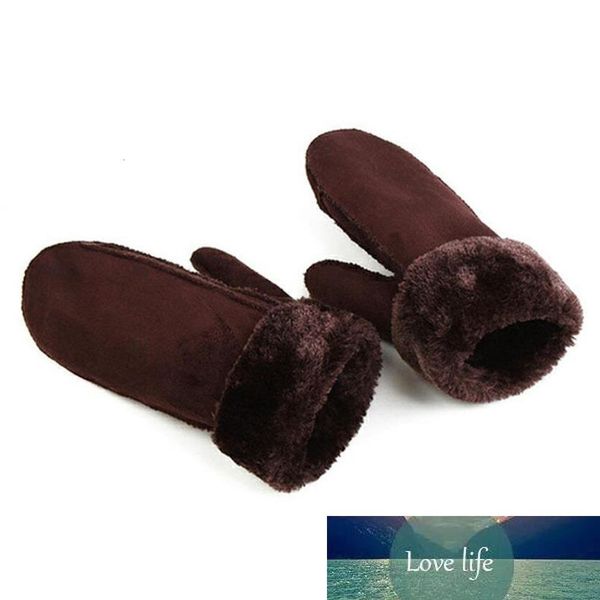 wholesale- new faux sheepskin thermal mittens gloves fur trim suede leather winter thick cashmere warm waist glove guantes fur, Blue;gray
wholesale- new faux sheepskin thermal mittens gloves fur trim suede leather winter thick cashmere warm waist glove guantes fur, Blue;gray