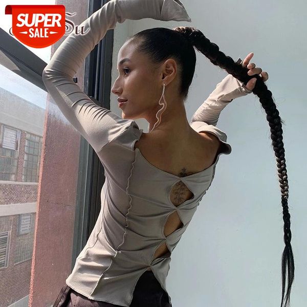 artsu y2k solid hollow out stitch long sleeve t-shirts e-girl vintage solid o-neck cropped 90s fashion streetwear ts52558 #ma8n, White
artsu y2k solid hollow out stitch long sleeve t-shirts e-girl vintage solid o-neck cropped 90s fashion streetwear ts52558 #ma8n, White