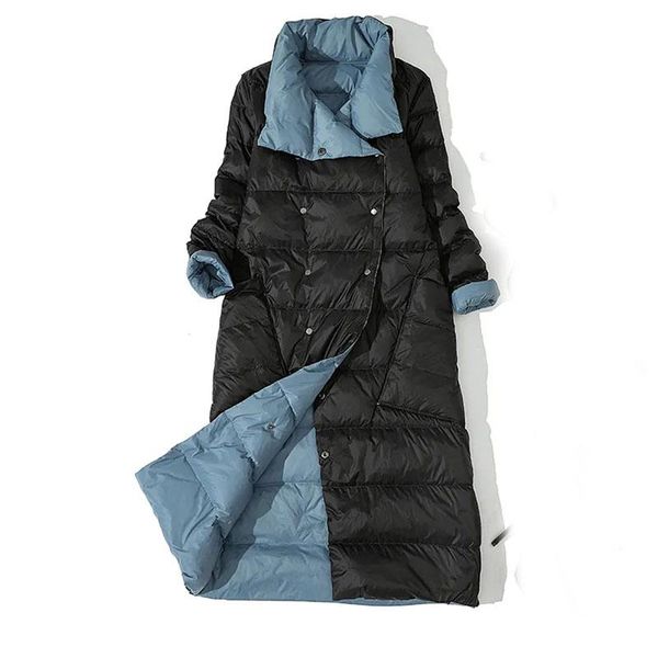 women's down & parkas double-sided winter jacket women long 2021 white duck coat, Black
women's down & parkas double-sided winter jacket women long 2021 white duck coat, Black