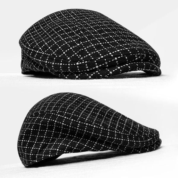 berets autumn winter men cap hats british western style wool advanced flat ivy classic vintage lattice sboy blm206, Blue;gray
berets autumn winter men cap hats british western style wool advanced flat ivy classic vintage lattice sboy blm206, Blue;gray