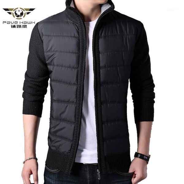 men's winter fleece sweatercoat knitted cardigan sweater male velet patchwork casual thick knitwear oversized windbreak sweater1, White;black
men's winter fleece sweatercoat knitted cardigan sweater male velet patchwork casual thick knitwear oversized windbreak sweater1, White;black