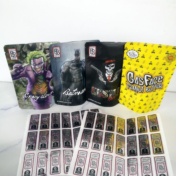 new arrival 3.5g mylar bags gas face peanut butter bags backpack boyz hustle hard crazy down 420 dry herb flower packaging
new arrival 3.5g mylar bags gas face peanut butter bags backpack boyz hustle hard crazy down 420 dry herb flower packaging