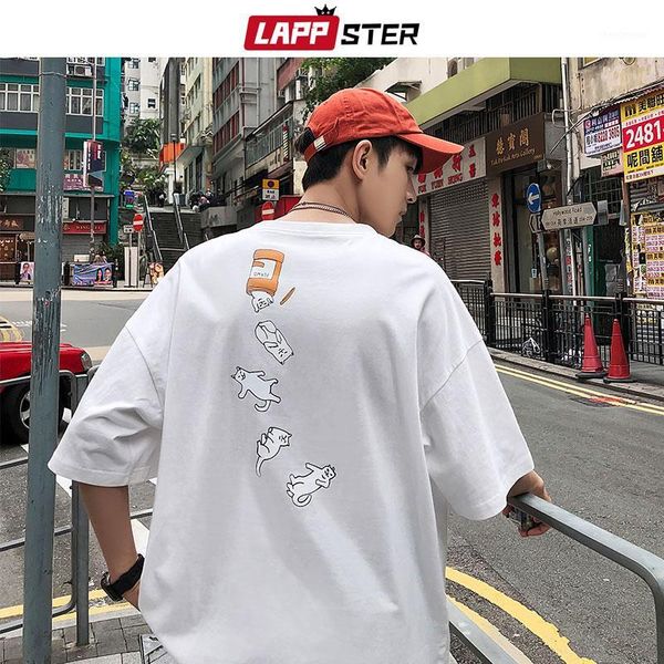 lappster men harajuku casual t shirt 2020 summer streetwear cat graphic and tees mens cartoon short sleeve t-shirt hip hop1, White;black
lappster men harajuku casual t shirt 2020 summer streetwear cat graphic and tees mens cartoon short sleeve t-shirt hip hop1, White;black