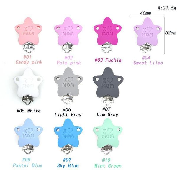 soothers & teethers 10/20/50 pcs silicone pacifier clip i love mom diy baby teething teether necklace bead tool nurs gift round heart access
soothers & teethers 10/20/50 pcs silicone pacifier clip i love mom diy baby teething teether necklace bead tool nurs gift round heart access
