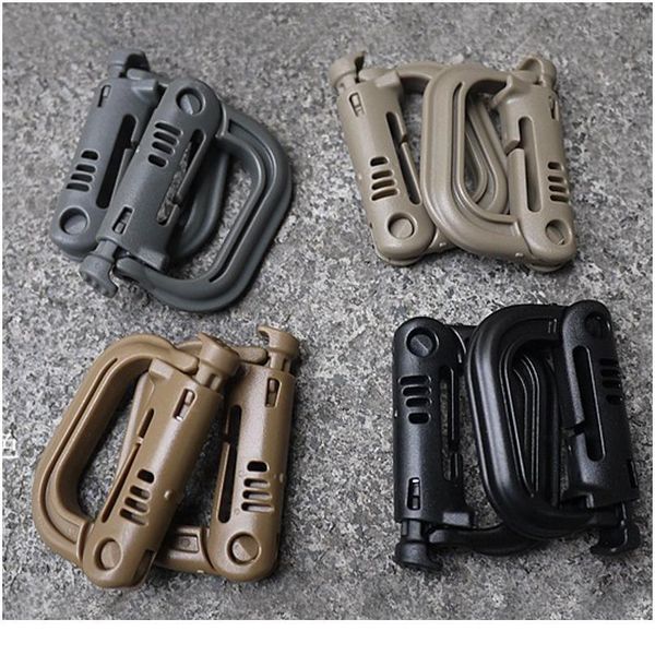 5pcs/lot plastic carabiner army d-ring hook molle webbing backpack buckle clip snap safe lock camping hiking climb outdo qylokj
5pcs/lot plastic carabiner army d-ring hook molle webbing backpack buckle clip snap safe lock camping hiking climb outdo qylokj