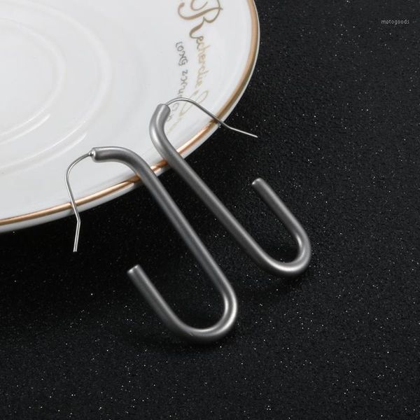 stud fashion punk stainless steel paperclip earrings for women men safety pins hip hop earring female jewelry gift1, Golden;silver
stud fashion punk stainless steel paperclip earrings for women men safety pins hip hop earring female jewelry gift1, Golden;silver