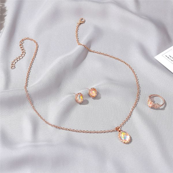 20sets/lot selling moonstone ring necklace earring fashion bride jewelry sets accessories for women ellipse alloy european ornaments, Silver
20sets/lot selling moonstone ring necklace earring fashion bride jewelry sets accessories for women ellipse alloy european ornaments, Silver