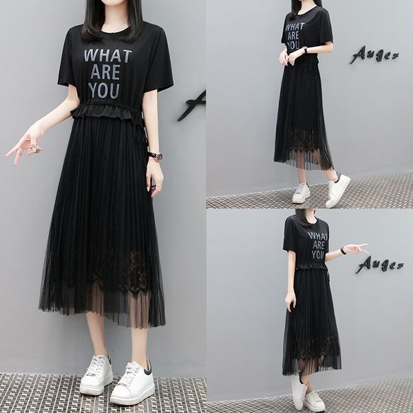 summer 2020 large size women's fashion fake two piece aline aline skirt printed dress women's foreign style a-line skirt fashion p, Black;gray
summer 2020 large size women's fashion fake two piece aline aline skirt printed dress women's foreign style a-line skirt fashion p, Black;gray