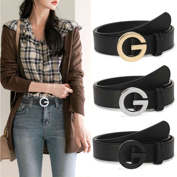 net red single g men's and women's cowhide trouser belt lovers' jeans, Black;green
net red single g men's and women's cowhide trouser belt lovers' jeans, Black;green