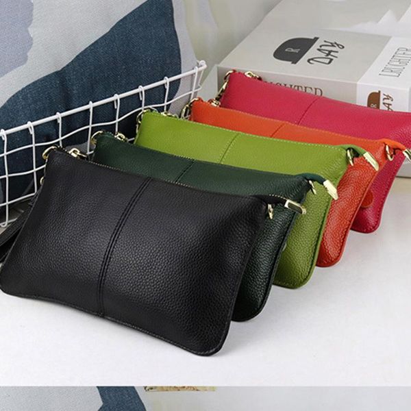 shoulder bags 2021 ladies clutch bag fashion soft leather full layer cowhide messenger girls
shoulder bags 2021 ladies clutch bag fashion soft leather full layer cowhide messenger girls