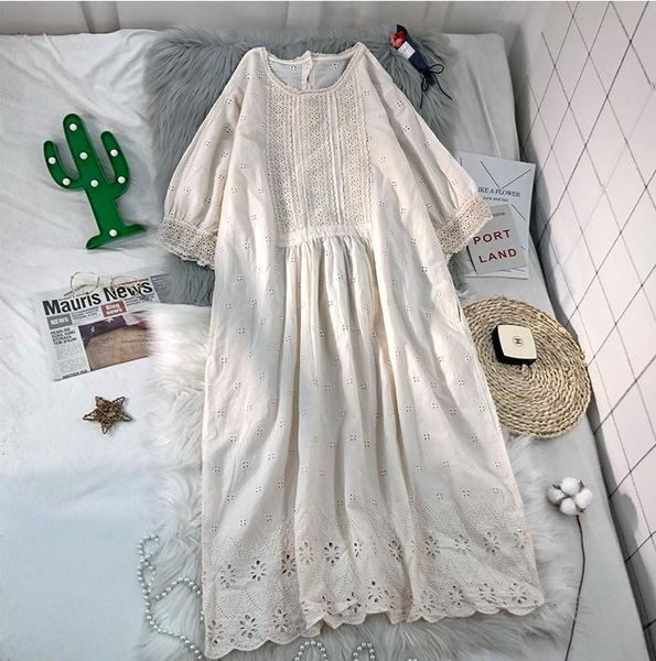 summer japanese-style cotton hook flower lace embroidery dress solid color cotton female dress drop shipping good quality, Black;gray
summer japanese-style cotton hook flower lace embroidery dress solid color cotton female dress drop shipping good quality, Black;gray