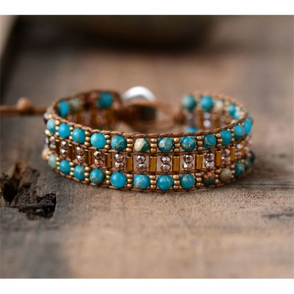 high end women boho bracelet natural stone seed beads wrap bracelets semi precious stone beaded cuff bracelet dropshipping y200730, Black
high end women boho bracelet natural stone seed beads wrap bracelets semi precious stone beaded cuff bracelet dropshipping y200730, Black