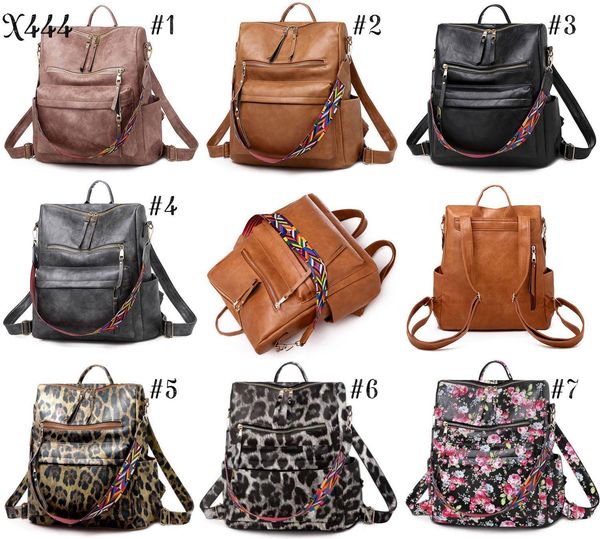grey and brown leopard women faux leather backpack with serape color webbing strap fashion school bag for girl can be personalized
grey and brown leopard women faux leather backpack with serape color webbing strap fashion school bag for girl can be personalized